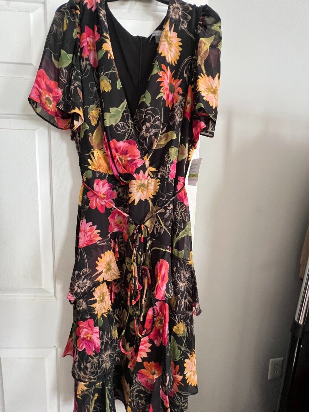 Danny and Nicole Floral Layered Dress 18W